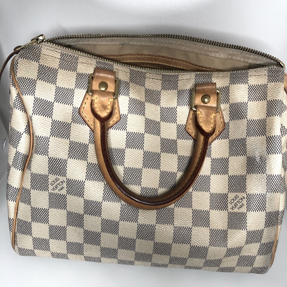 Authentic Louis Vuitton Speedy 25 D Azur I’m the only owner 100%authentic